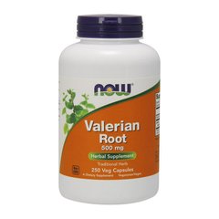 Корень валерианы экстракт Now Foods Valerian Root 500 mg (250 капс) нау фудс