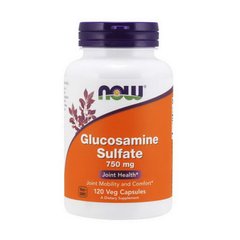 Глюкозамін cульфат Now Foods Glucosamine Sulfate 750 mg 120 капс