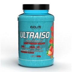 Сывороточный протеин изолят Evolite Nutrition UltraIso 900 г strawberry