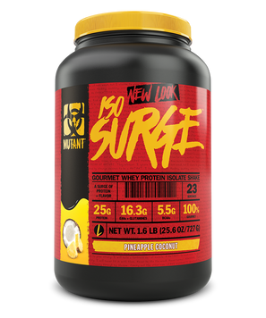 Сироватковий протеїн ізолят Mutant Iso Surge 727 грам Pineapple Coconut