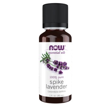 Ефірна олія колосової лаванди Now Foods Spike Lavender Oil 30 мл