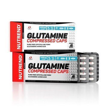Глютамін Nutrend Glutamine Compressed Caps 120 капсул