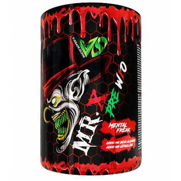 Предтренировочный комплекс V-Shape Supps MR.X Pre W/O 375 г Lemon Orange