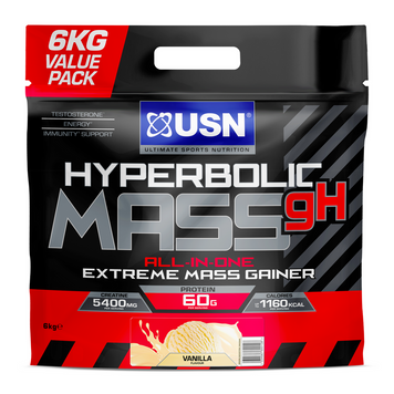 Гейнер для набору маси USN Hyperbolic Mass gH 6000 г vanilla