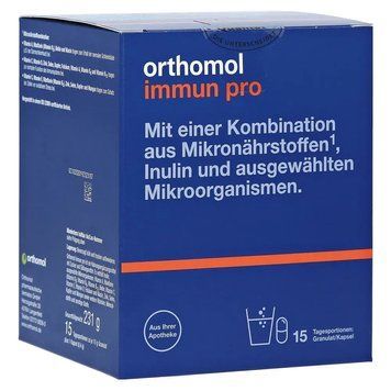 Orthomol Immun Pro, Ортомол Імун Про 15 днів порошок/капсули