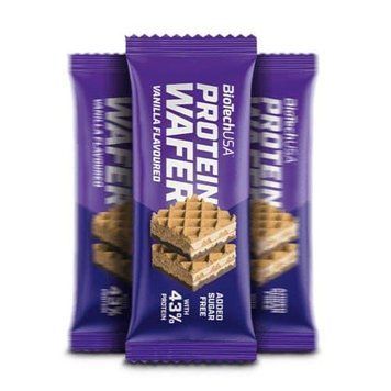 Протеїнова вафля BioTech Protein Wafer 35 г ваніль