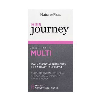 Витамины для женщин Nature's Plus Her Journey Once Daily Multi 30 Таблеток
