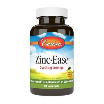 Цинк Carlson Labs Zinc Ease 84 пастилки