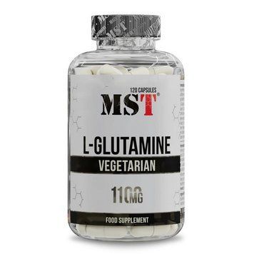 Глютамін MST L-Glutamine Vegetarian 120 капсул