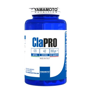 Конъюгированная линолевая кислота Yamamoto Nutrition CLA Pro 120 капсул