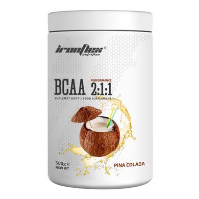 БЦАА IronFlex BCAA 2:1:1 500 грамм Пина колада