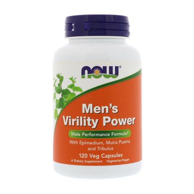 Вітаміни для чоловіків Now Foods Men's Virility Power (120 капс)