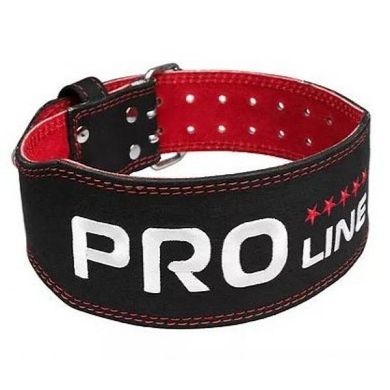 Пояс атлетичний MEX Nutrition PRO LINE Belt - M Black