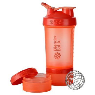 Шейкер спортивний BlenderBottle ProStak 22oz/650ml з 2-ма контейнерами Coral (ORIGINAL)