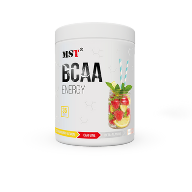 БЦАА MST BCAA Energy 315 грамм Клубника лимон
