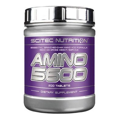 Комплекс амінокислот Scitec Nutrition Amino 5600 200 таб аміно