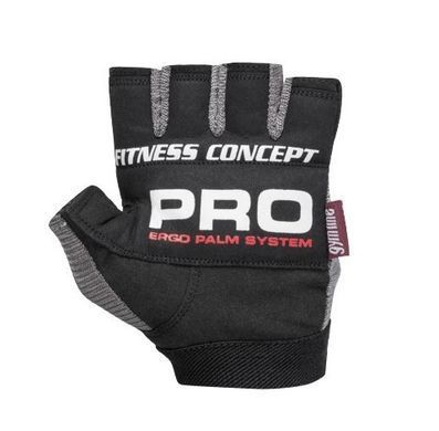 Перчатки для фитнеса и тяжелой атлетики Power System Fitness PS-2300 Grey/Black XS