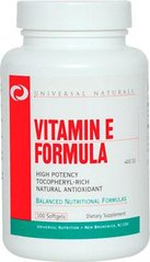 Витамин Е Universal Vitamin E Formula 400 IU (100 капс)