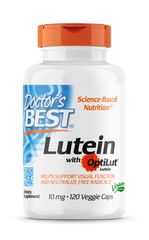 Лютеин Doctor's Best Lutein with OptiLut 20 mg (120 капс) доктор бест