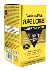 Комплекс для Здорового Сна, AgeLoss, Natures Plus, 60 таблеток