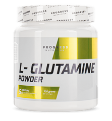Глютамін Progress Nutrition L-Glutamine powder 300 грам