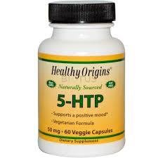 5-гідрокситриптофан Healthy Origins 5-HTP 50 мг 60 капсул
