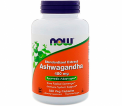 Ашваганда Now Foods Ashwagandha 450 mg 180 капсул