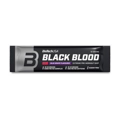 Предтренировочный комплекс BioTech Black Blood Caf+ (10 г) blueberry