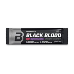 Передтренувальний комплекс BioTech Black Blood Caf + (10 г) blueberry