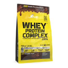 Сироватковий протеїн концентрат Olimp Whey Protein Complex 100% (700 г) подвійний шоколад