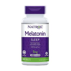 Мелатонін Natrol Melatonin 5 mg 100 таб