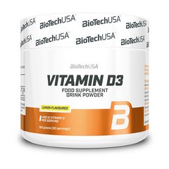 Вітамін Д3 BioTech Vitamin D3 (150 г) лимон