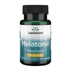 Мелатонін Swanson Melatonin 1 mg 120 капсул