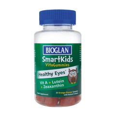 Витамины для глаз детские Bioglan Smartkids Healthy Eyes 30 жевательных конфет orange