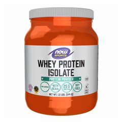 Сироватковий протеїн ізолят Now Foods Whey Protein Isolate 544 г Pure
