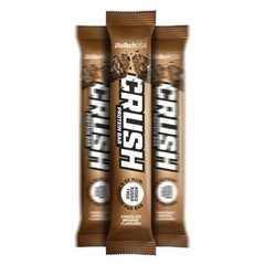 Протеиновый батончик BioTech Crush protein bar 64 г chocolate brownie