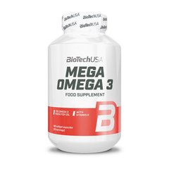 Мега Омега-3 BioTech Mega Omega 3 180 капс риб'ячий жир