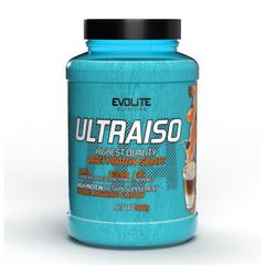Сироватковий протеїн ізолят Evolite Nutrition UltraIso 900 г caramel macchiato