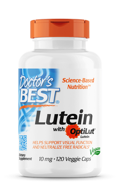 Лютеин Doctor's Best Lutein with OptiLut 20 mg 120 капс