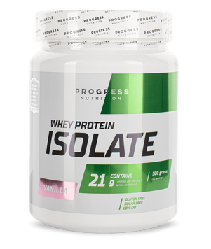 Сывороточный протеин изолят Progress Nutrition Whey Protein Isolate 500 г Ваниль