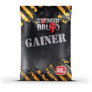 Гейнер для набора массы Strong FIT Gainer 10% 40 г шоколад-кокос