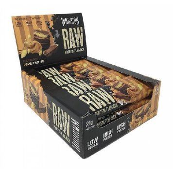 протеїнові батончики Warrior Raw Protein Flapjack Bar 12x75 г Chocolate Peanut Butter
