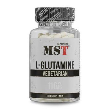 Глютамін MST L-Glutamine Vegetarian 60 капсул