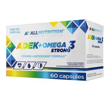 Омега 3 AllNutrition ADEK + Strong Omega 3 60 капсул