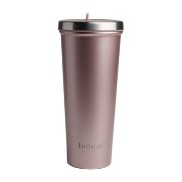 Пляшка стакан для води SmartShake Bohtal Insulated Tumbler Rose Gold 750 мл