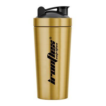 Шейкер IronFlex Steel Shaker 750 мл Золотий