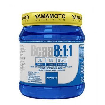 БЦАА Yamamoto Nutrition BCAA 8: 1: 1 500 капс