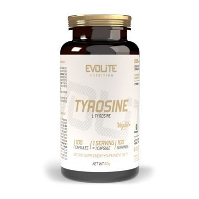 Л-Тирозин Evolite Nutrition Tyrosine 100 вег. капсул