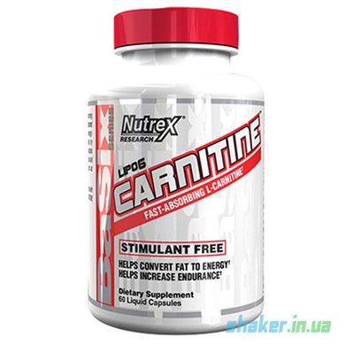Л-карнітин Nutrex Lipo 6 Carnitine 60 капс