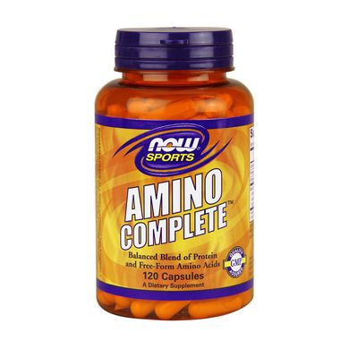 Комплекс аминокислот Now Foods Amino Complete 120 капс